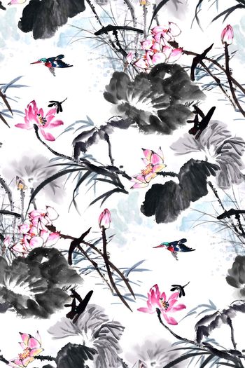 时尚印花华亿平台图片