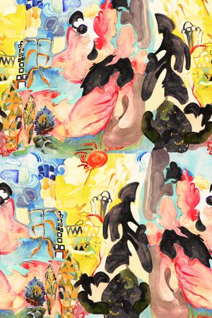 笔刷印花华亿平台图片