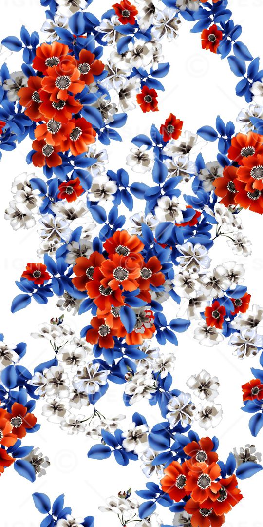 小碎花印花华亿平台图片