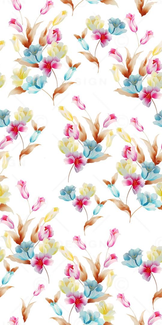 小碎花印花华亿平台图片