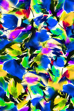 手绘印花华亿平台图片