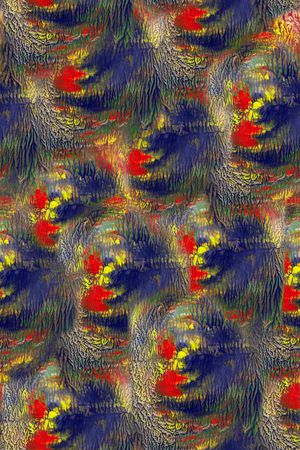 皱褶印花华亿平台图片