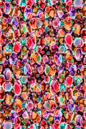 马赛克印花华亿平台图片