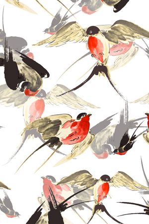 手绘印花华亿平台图片