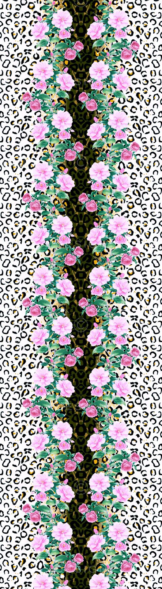 动物纹印花华亿平台图片