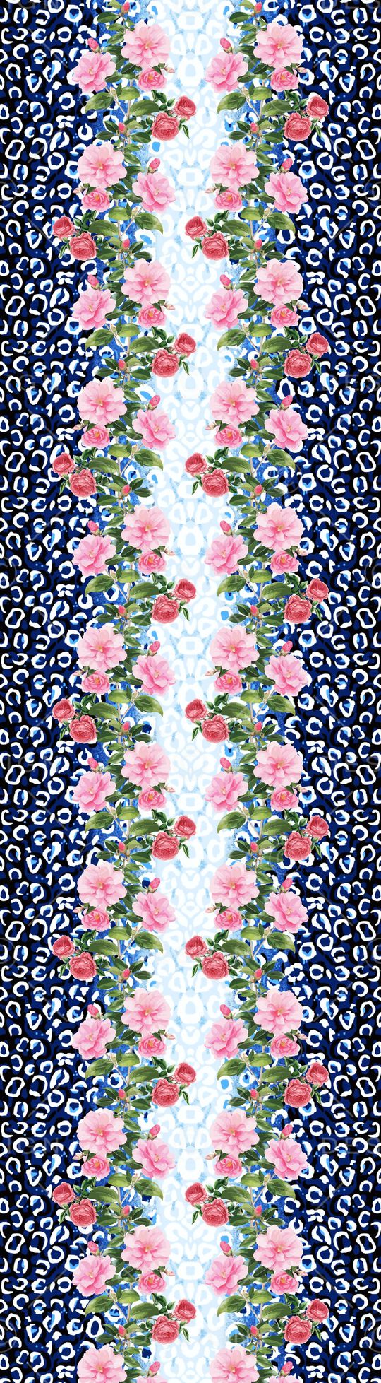 动物纹印花华亿平台图片