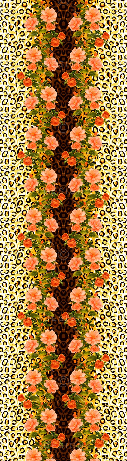 动物纹印花华亿平台图片