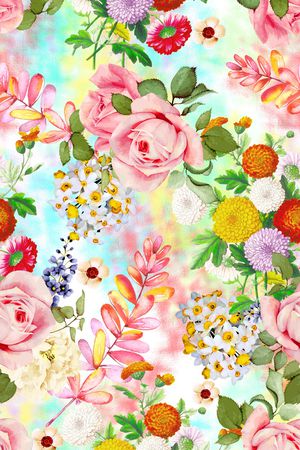 小清新、田园风印花华亿平台图片