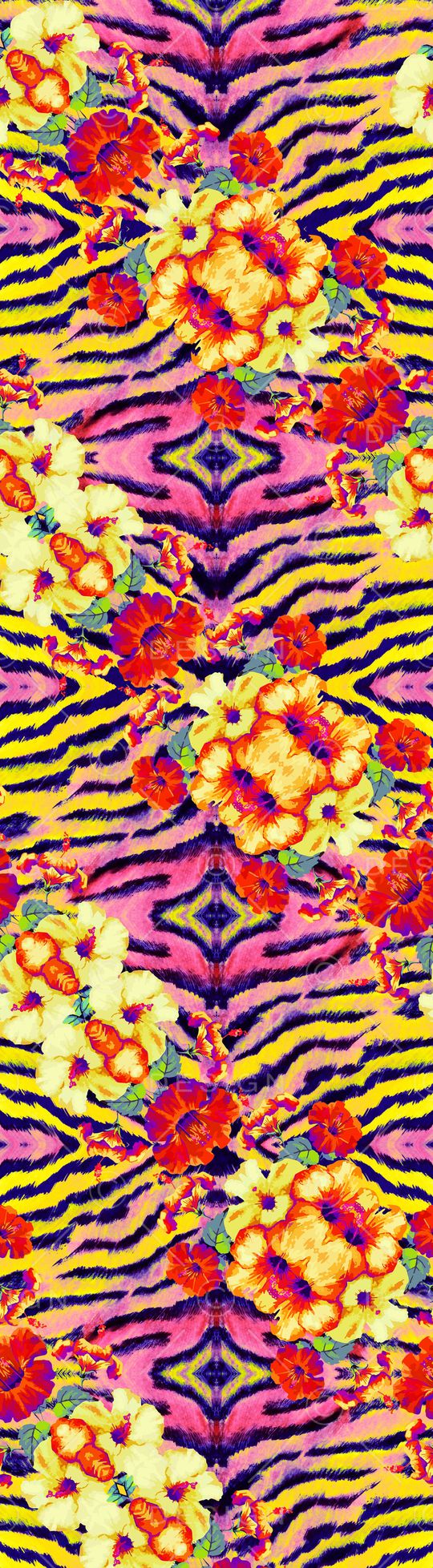 动物纹印花华亿平台图片