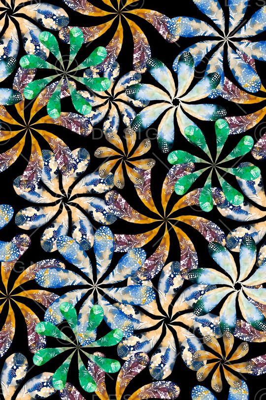 动物纹印花华亿平台图片