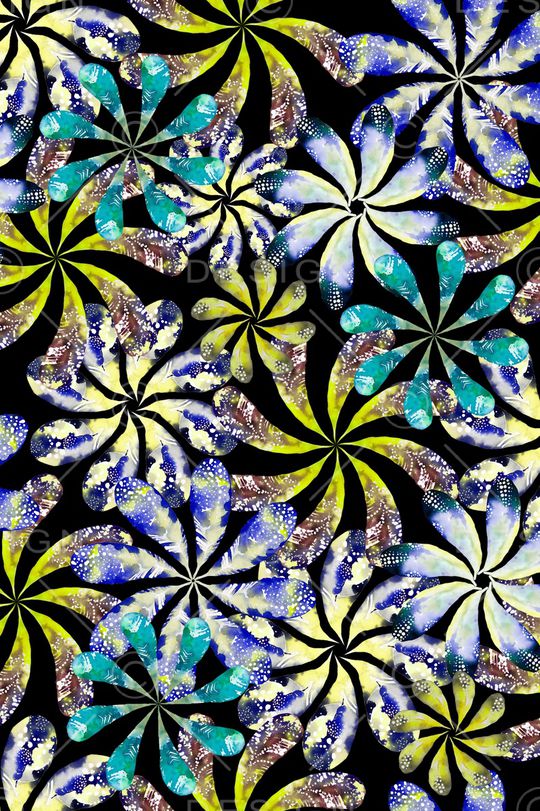 动物纹印花华亿平台图片