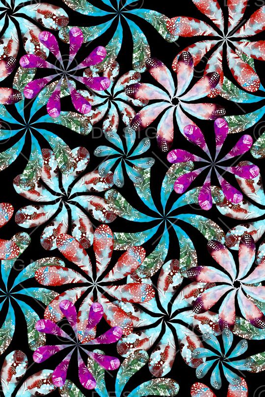 动物纹印花华亿平台图片