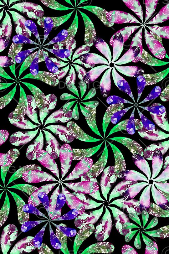 动物纹印花华亿平台图片