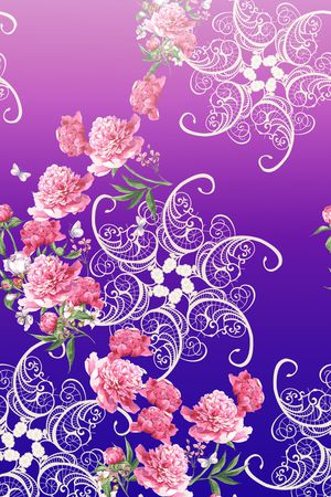 渐变印花华亿平台图片