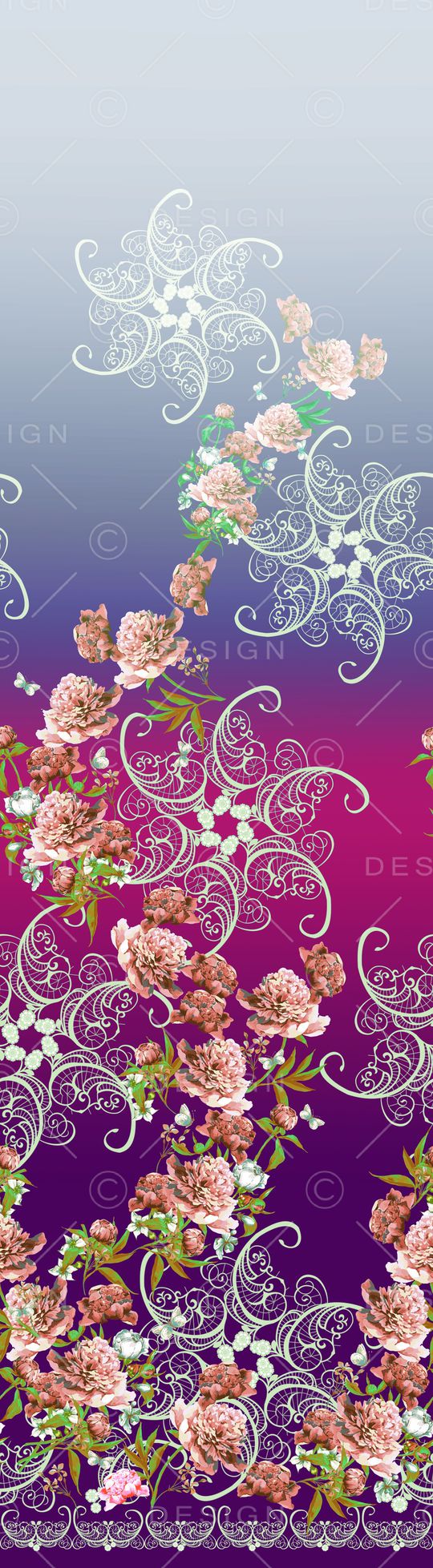 渐变印花华亿平台图片