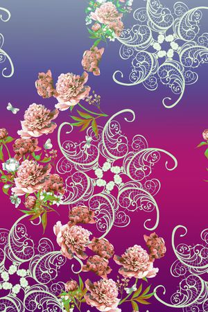 渐变印花华亿平台图片