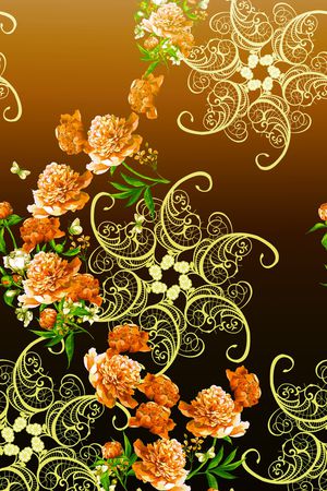 渐变印花华亿平台图片