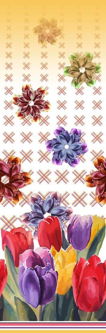 几何印花华亿平台图片