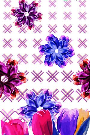 几何印花华亿平台图片