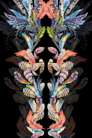 动物纹印花华亿平台图片