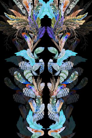 动物纹印花华亿平台图片