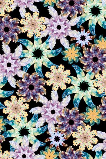 动物纹印花华亿平台图片