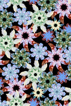 动物纹印花华亿平台图片