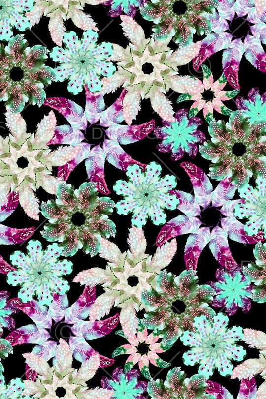 动物纹印花华亿平台图片