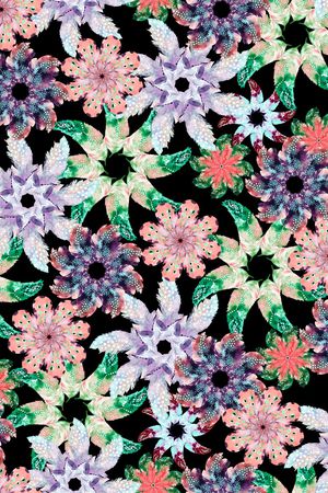 动物纹印花华亿平台图片