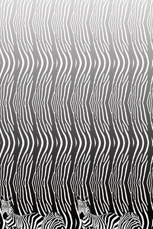 黑白印花华亿平台图片