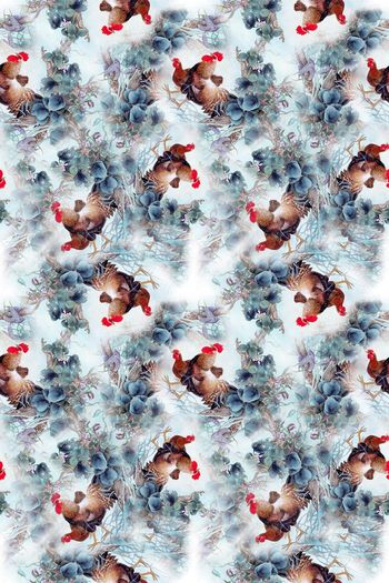 风景印花华亿平台图片