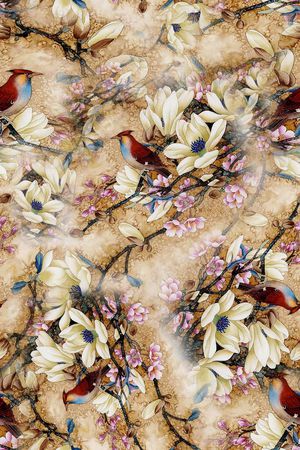 春夏印花华亿平台图片