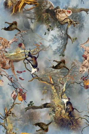 流行时尚印花华亿平台图片