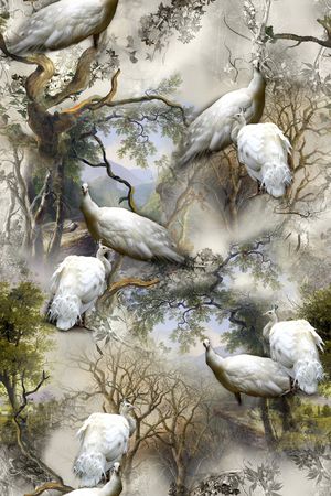 风景印花华亿平台图片