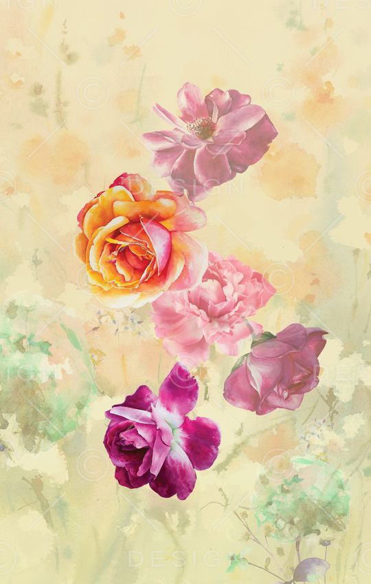 大朵印花华亿平台图片