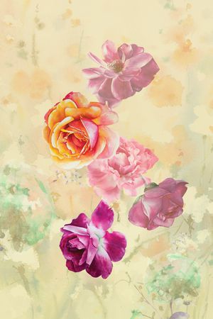 大朵印花华亿平台图片