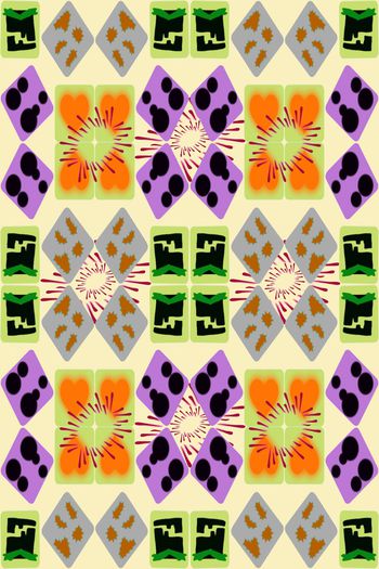 781801-时尚几何拼贴柔和方块b