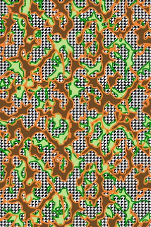 几何印花华亿平台图片