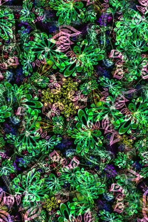 色块印花华亿平台图片