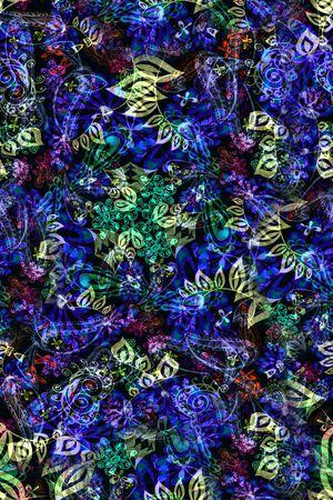 色块印花华亿平台图片