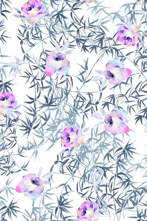 乱花印花华亿平台图片