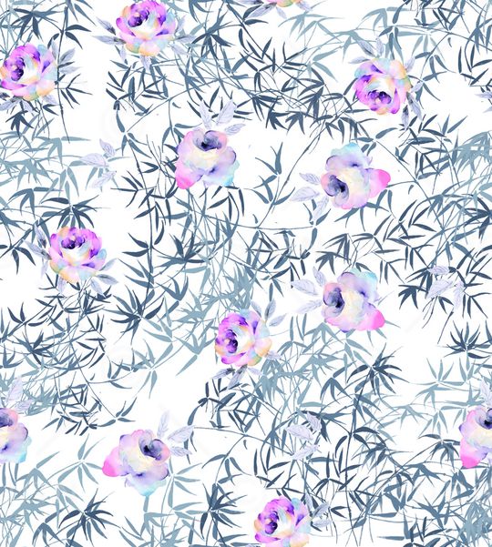 乱花印花华亿平台图片