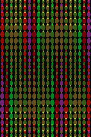 圆点印花华亿平台图片