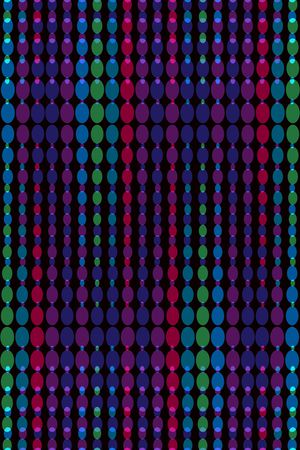 圆点印花华亿平台图片