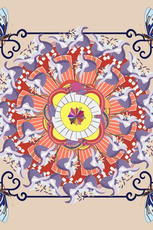 花朵印花华亿平台图片