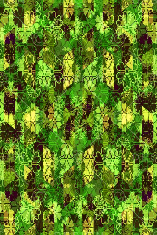 波浪条纹印花华亿平台图片