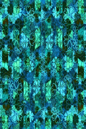 波浪条纹印花华亿平台图片