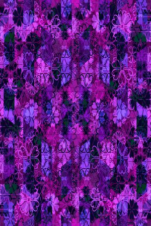 波浪条纹印花华亿平台图片