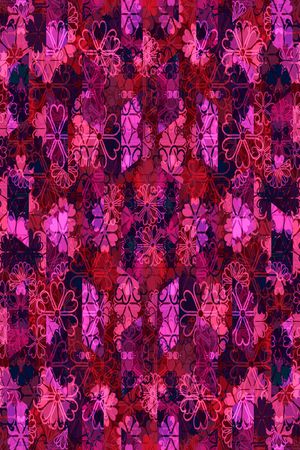 波浪条纹印花华亿平台图片