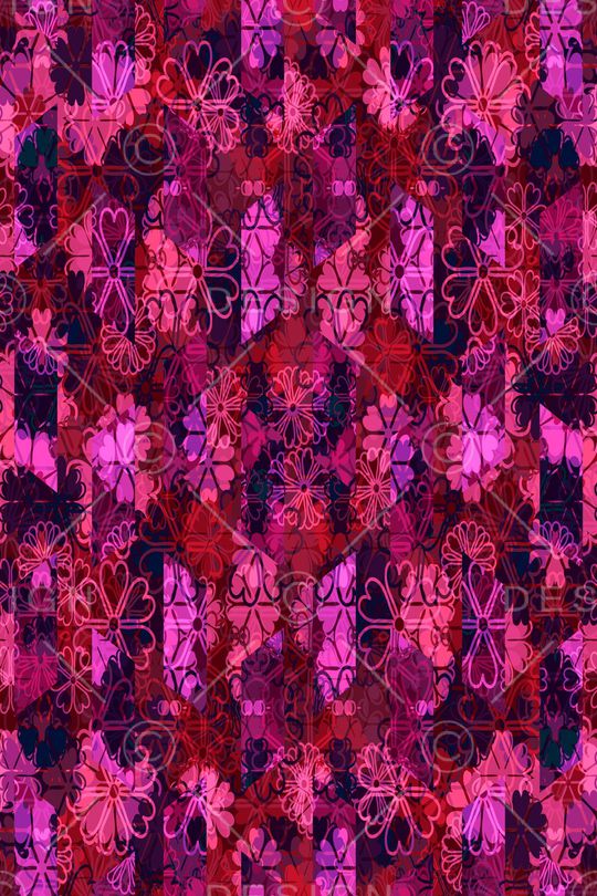 波浪条纹印花华亿平台图片